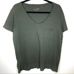 UNIVERSAL THREAD GREEN TEE LARGE WOMEN